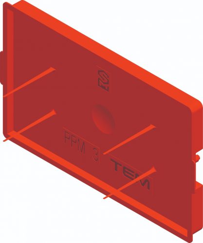 SCHRACK - ET106020 Védő burkolat dobozhoz, 3M (1 cs=20 darab)