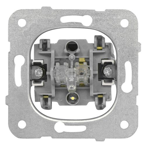 SCHRACK - EV100021 Nyomógomb betét jelzőfénnyel, rugós csatlakozás