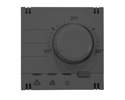 SCHRACK - EV113011 Analóg fedlap elektronikus helyiség termosztáthoz, antracit