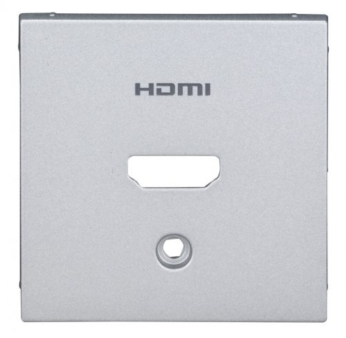 SCHRACK - EV124051 HDMI csatlakozó fedlap, ezüst