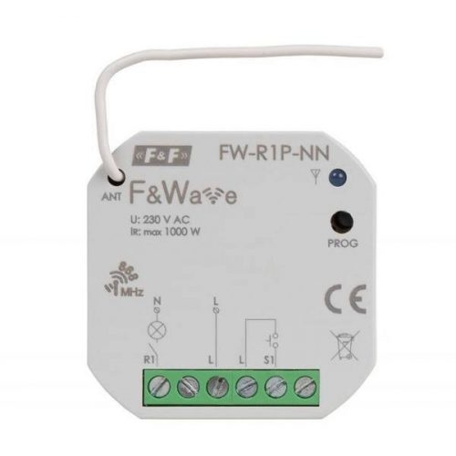 F>F Filipowski - FW-R1P-NN relé - 4A, 230VAC relé, 60 mm dobozba - HD Hungária - FW-R1P-NN