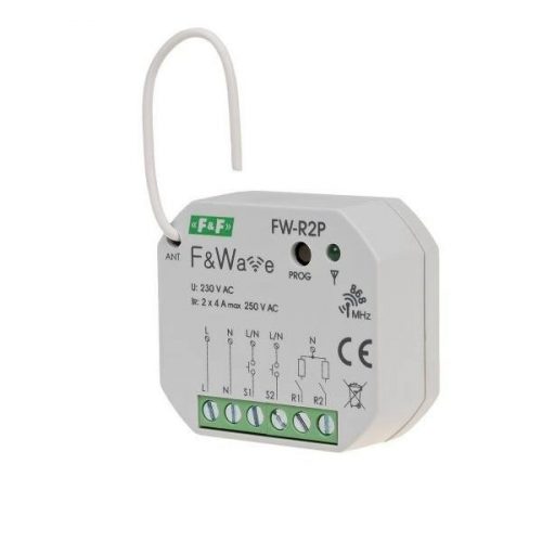 F>F Filipowski - FW-R2P bistabil relé - Kétcsatornás bistabil relé 4A/250V - HD Hungária - FW-R2P