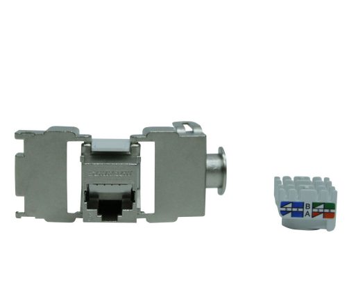 SCHRACK - HSEMRJ6GWS TOOLLESS LINE aljzatmodul, RJ45, árnyékolt, Cat.6 (SFA)