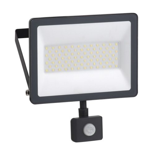 SCHNEIDER IMT47220 - MUREVA LED reflektor, 50W, 5000lm, 4000K, IP44, mozgásérzékelővel, 230V