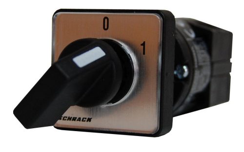 SCHRACK - IN625310 Kapcsoló, 0-1, központi rögzítésű, 10A, 3 pólusú, M4HZ