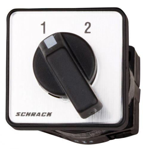 SCHRACK - IN627110 Váltókapcsoló, 1-2, központi rögzítésű, 10A, 1 pólusú, M4HZ