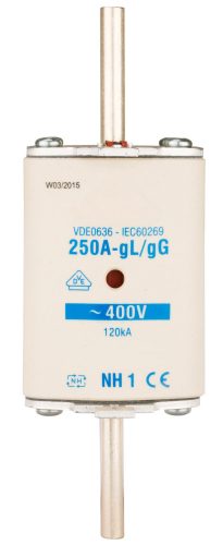 SCHRACK - ISP01035 NH1 biztosító betét gG 35A, 400VAC, 100kA