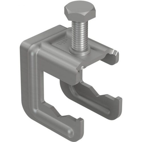 J.PRÖPSTER-111424S1 - csatlakozókapocs 6-20 betonvas + 30x3,5 / Rd10 összekötéséhez,  nyomólappal, V2A