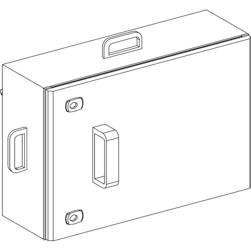 SCHNEIDER KSB250SE4 - Leágazódoboz, 250 A, T1 biztosítókhoz