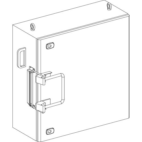 SCHNEIDER KSB400SE4 - Leágazódoboz, 400 A, T2 biztosítókhoz