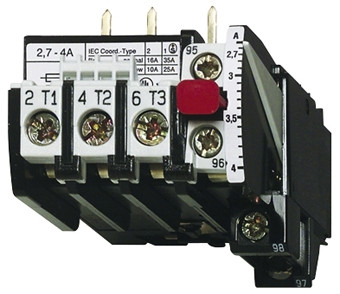 SCHRACK - LA100123 Motorvédőrelé, kézi visszaállítású, U85, 60-90A