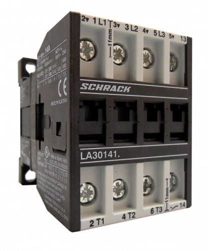 SCHRACK - LA301413N Mágneskapcsoló, 5.5kW, 1z, 230VAC, 14A AC3, 25A AC1