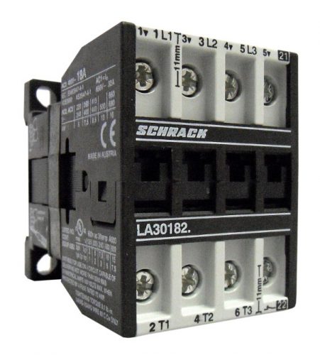 SCHRACK - LA301823N Mágneskapcsoló, 7.5kW, 1ny, 230VAC, 18A AC3, 32A AC1