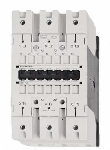 SCHRACK - LA311533 Mágneskapcsoló, 55kW, 230VAC, 110A AC3, 170A AC1