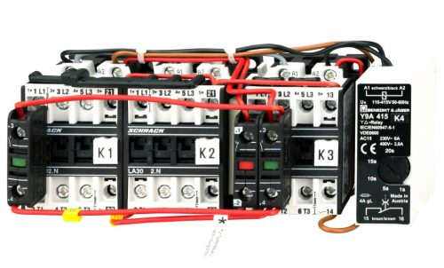 SCHRACK - LA3Y15Y0 Csillag-delta mágneskapcsoló kombináció, 7.5kW, 24VAC