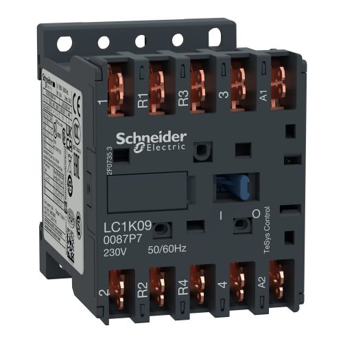 SCHNEIDER LC1K090087M7 - Mágneskapcsoló 9A 220VAC