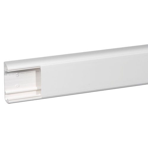 LEGRAND-010463 - Univerzális DLP kábelcsatorna, 105 x 35 mm, 85 mm-es hajlékony fedéllel, válaszfal nélkül, 2 m, fehér