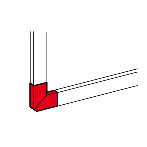 LEGRAND-011243 - DLP alu kanyarelem 50x105