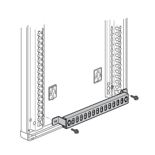 LEGRAND-020135 - XL3 400 kábelrögzítő sín szekrénybe