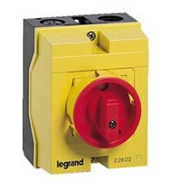 LEGRAND-022600 - Tokozott főkapcsoló 3P 25A Ny érintkezővel