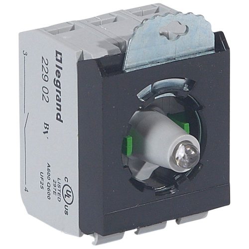 LEGRAND-023006 - Osmoz csavaros aljzat - 2 Z 24V~/= - fehér