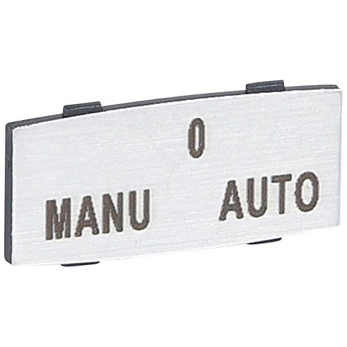 LEGRAND-024344 - Osmoz cimke 9mm "MANU - O - AUTO"