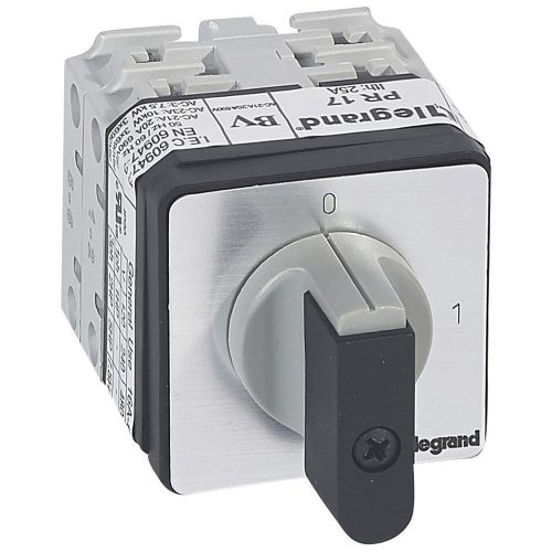 LEGRAND-027408 - Görgős kapcsoló 4P 20A PR17 0-1