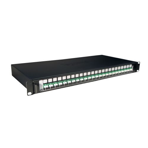 LEGRAND-032167 - LEGRAND optikai patch panel kihúzható 24xLC/APC duplex (48xFO szál beköthető) monomódusú LCS3