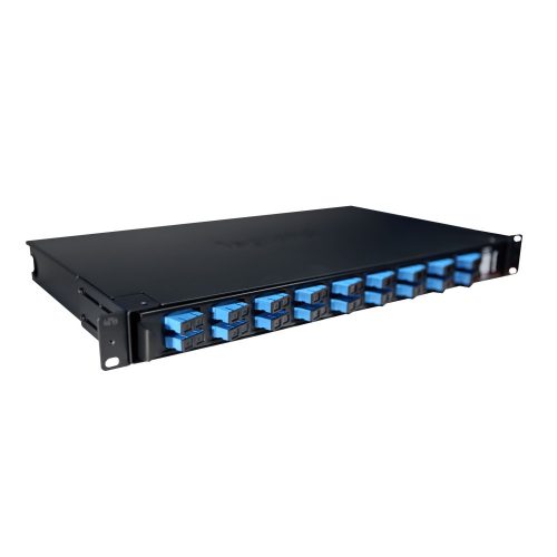 LEGRAND-032174 - LEGRAND optikai patch panel kifordítható 18xSC duplex (36xFO szál beköthető) monomódusú LCS3