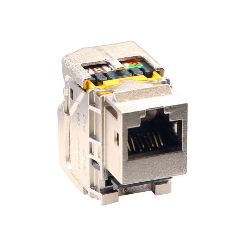 LEGRAND-033154 - LEGRAND RJ45 Keystone port Cat6A árnyékolt (STP) LCS2 gyorscsatlakozós 180° 500 Mhz 10Gigabit