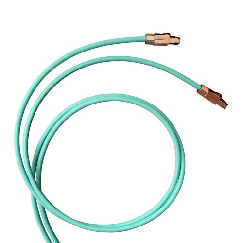 LEGRAND-033703 - LEGRAND patch kábel RJ45-RJ45 Cat8 árnyékolt (S/FTP) LSZH (LSOH) 2 méter türkíz LCS3