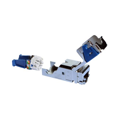 LEGRAND-033765 - LEGRAND RJ45 patch port Cat6 árnyékolt (STP) 6 portos készlet 250MHz 1Gigabit LCS3