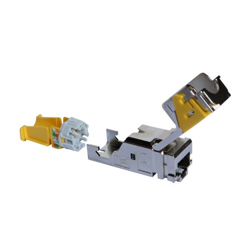 LEGRAND-033773 - LEGRAND RJ45 patch port Cat6A árnyékolatlan (UTP) 6 portos készlet 500MHz 10Gigabit LCS3