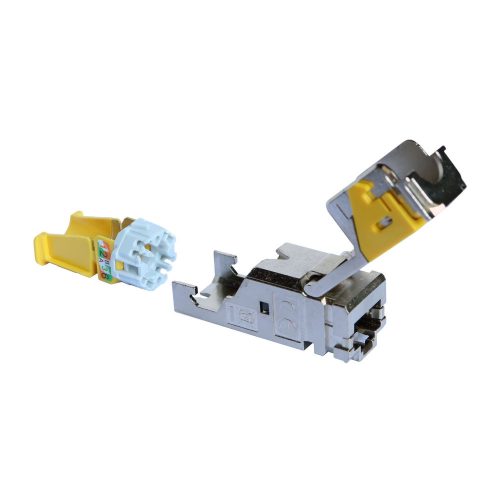 LEGRAND-033775 - LEGRAND RJ45 patch port Cat6A árnyékolt (STP) 6 portos készlet 500MHz 10Gigabit LCS3