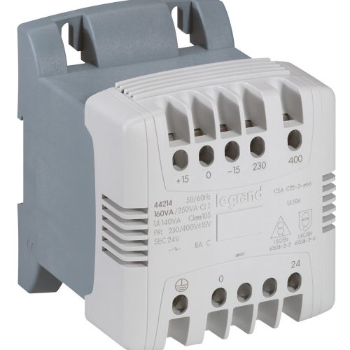 LEGRAND-044214 - Legrand vez. és bizt. transzformátor 230/24V 160VA