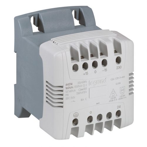 LEGRAND-044237 - Legrand vez. és bizt./lev. transzformátor 230-400V / 24-48V 630VA