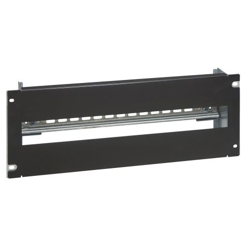 LEGRAND-046546 - LEGRAND kalapsínes szerelőlap 4U-19" 24 modul széles fekete LCS3