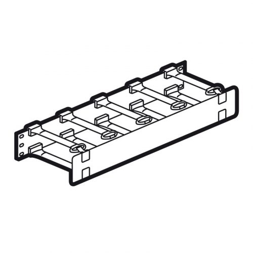 LEGRAND-046571 - LEGRAND vízszintes rendezők 2U-19" zárt fedéllel acél vízszintes irányú LCS2RACK