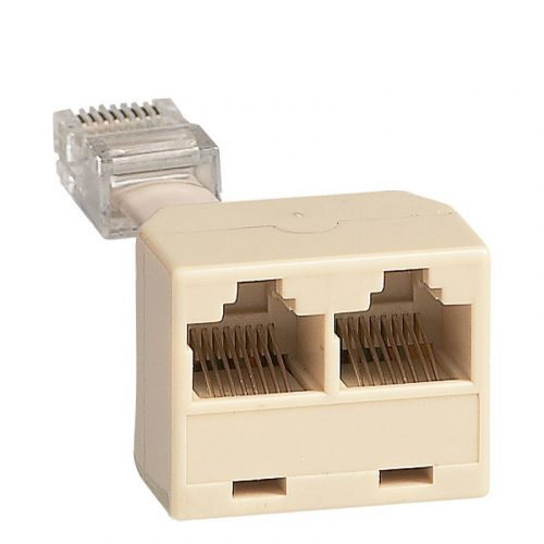 LEGRAND-048868 - RJ45 csatlakozó duplázó