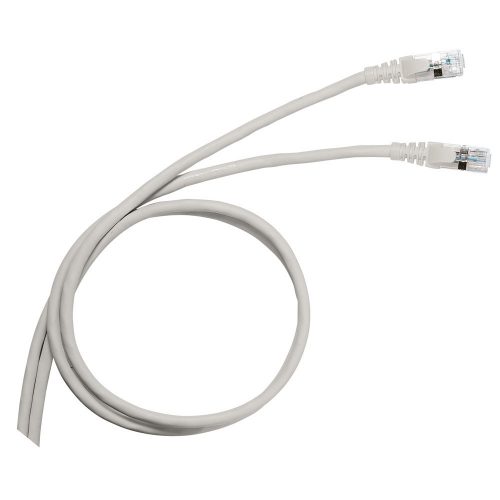 LEGRAND-051638 - LEGRAND patch kábel RJ45-RJ45 Cat5e árnyékolatlan (U/UTP) PVC 3 méter szürke d: 5.4mm AWG24 LCS3