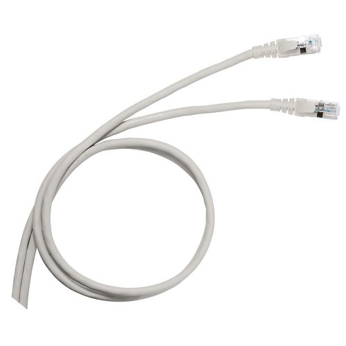 LEGRAND-051639 - LEGRAND patch kábel RJ45-RJ45 Cat5e árnyékolatlan (U/UTP) PVC 5 méter szürke d: 5.4mm AWG24 LCS3