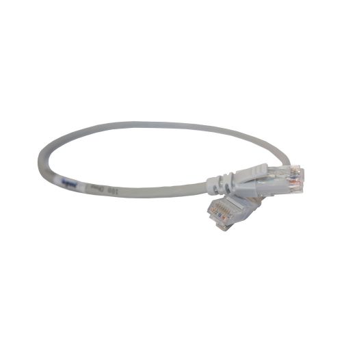 LEGRAND-051817 - LEGRAND patch kábel RJ45-RJ45 Cat5e árnyékolatlan (U/UTP) PVC 0,5 méter szürke d: 5.4mm AWG24 LCS3