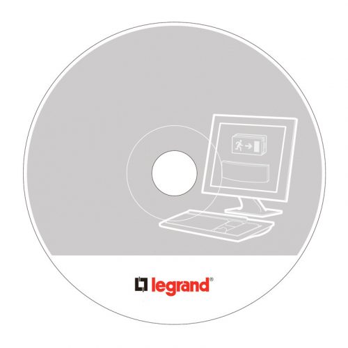 LEGRAND-062602 - Legrand felügyeleti szoftver címezhető tartalékvilágítási rendszerhez