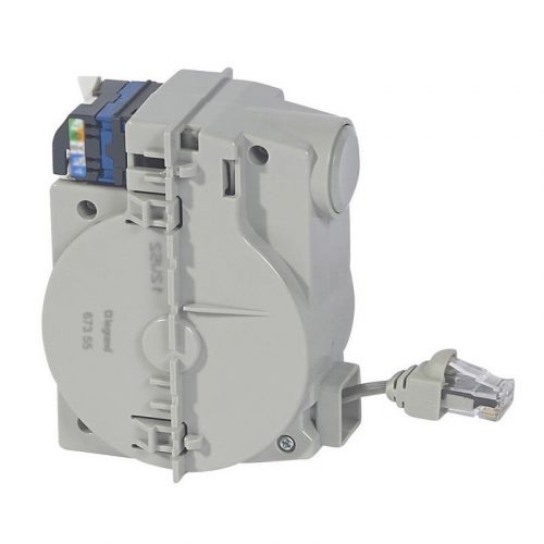 LEGRAND-067355 - Céliane RJ45 aljzat 1 m vezetékkel - Cat. 6 FTP