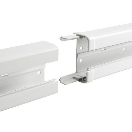 LEGRAND-075662 - DLP csatorna összekötő elem bepattintható kábelcsatornához, 105 x 50 mm, fehér