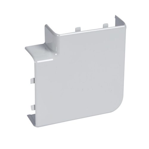 LEGRAND-075822 - Kanyarelem: 90° szürke 130×50 mm kábelcsatornához