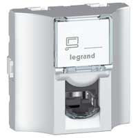 LEGRAND-078625 - Program Mosaic LCS2 RJ 45 csatlakozóaljzat hátsó
RJ 45 csatlakozással, Cat. 5e FTP, 9 érintkezős, 2 modul széles, alumínium