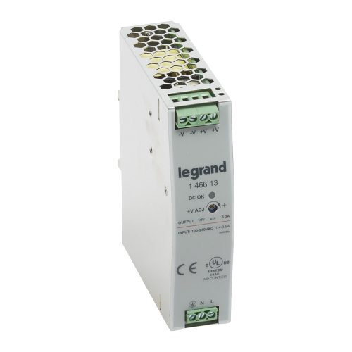 LEGRAND-146613 - Legrand tápegység 60VA 115-230/12V= kapcsolóüzemű stabilizált