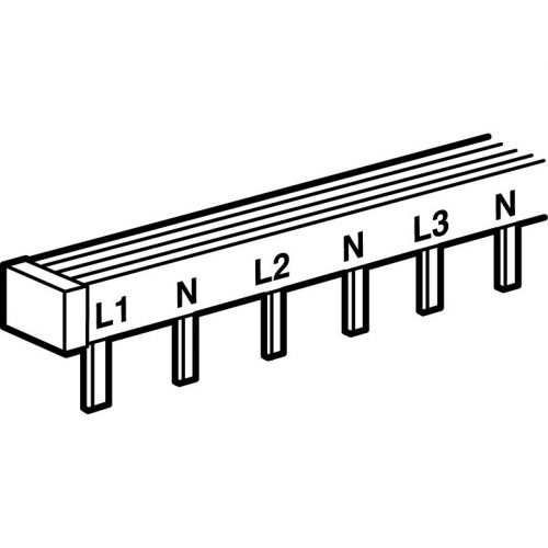 LEGRAND-404940 - Lexic fésűs sín fogas 2P 6x2P betáplálás 4P