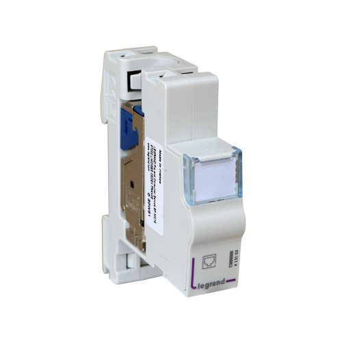 LEGRAND-413103 - LEGRAND OH kalapsíre szerelhető RJ45 port Cat6 árnyékolt (STP) 250MHz - 1 Gigabit/s